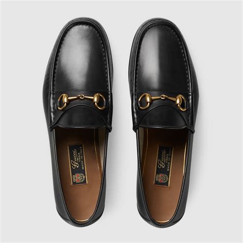 siti cinesi di scarpe gucci horsebit 1953|Black Gucci 1953 Horsebit Loafers for Men .